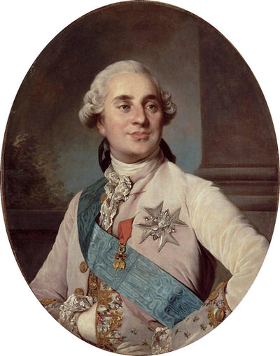 Portrait of Louis XVI, King of France and Navarre in dining room