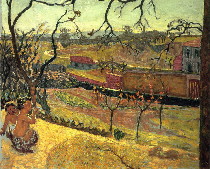 Early Spring (Little Fauns) by Pierre Bonnard — Oil Painting Reproduction