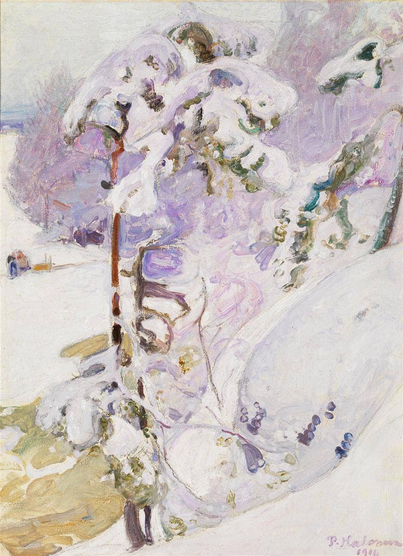 Early Spring by Pekka Halonen — Oil Painting Reproduction
