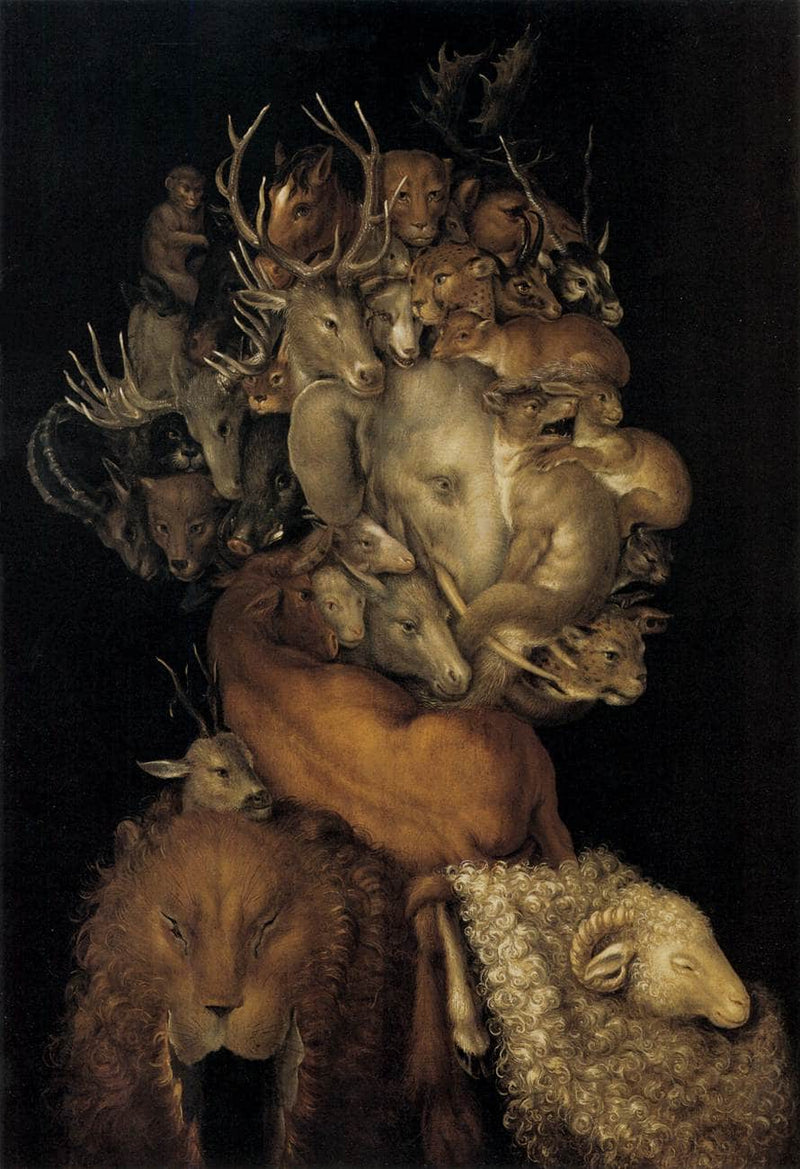 Earth by Giuseppe Arcimboldo — Oil Painting Reproduction