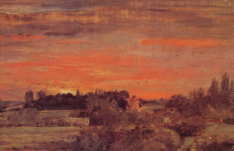 East Bergholt Rectory by John Constable — Oil Painting Reproduction