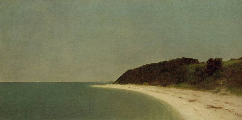 Eaton's Neck, Long Island by John Frederick Kensett, Oil Painting Reproduction