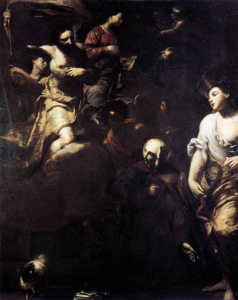 Ecstasy of St. Margaret of Cortona by Giuseppe Maria Crespi — Oil Painting Reproduction