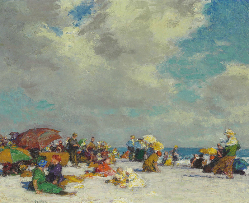A Summer Afternoon by Edward Henry Potthast — Oil Painting Reproduction
