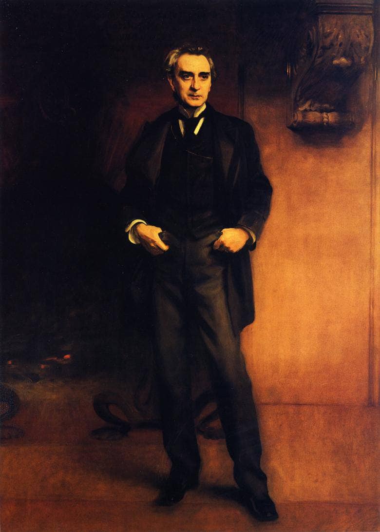 Edwin Booth by John Singer Sargent — Oil Painting Reproduction