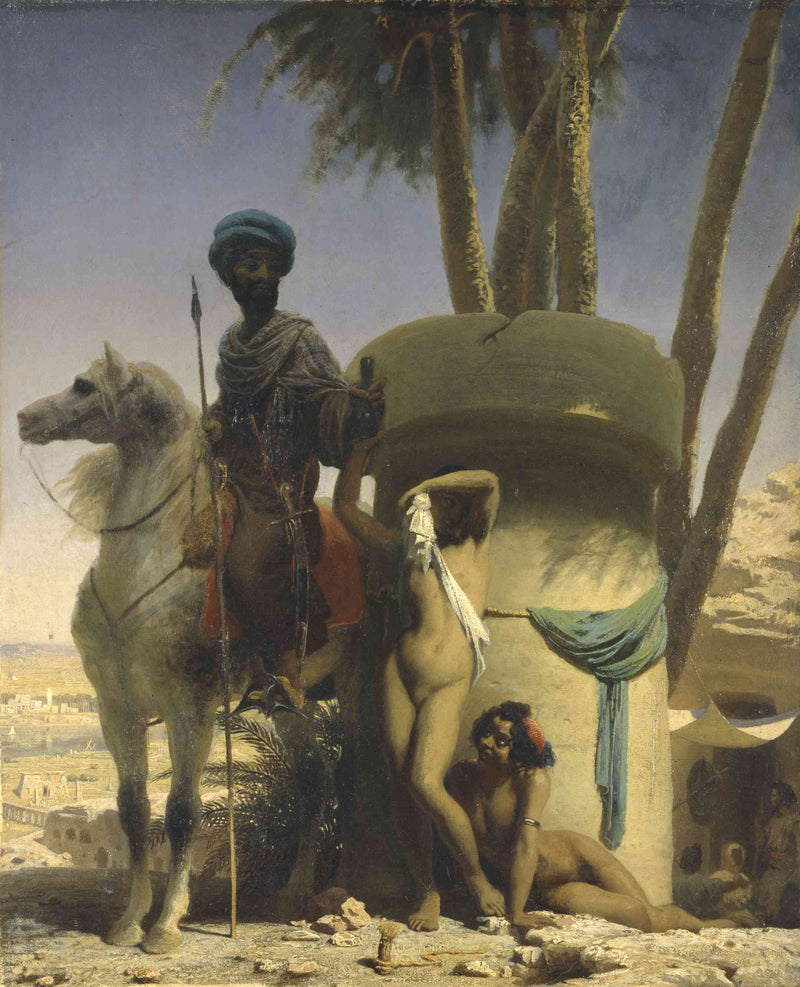 Egyptian modesty by Charles Gleyre — Oil Painting Reproduction