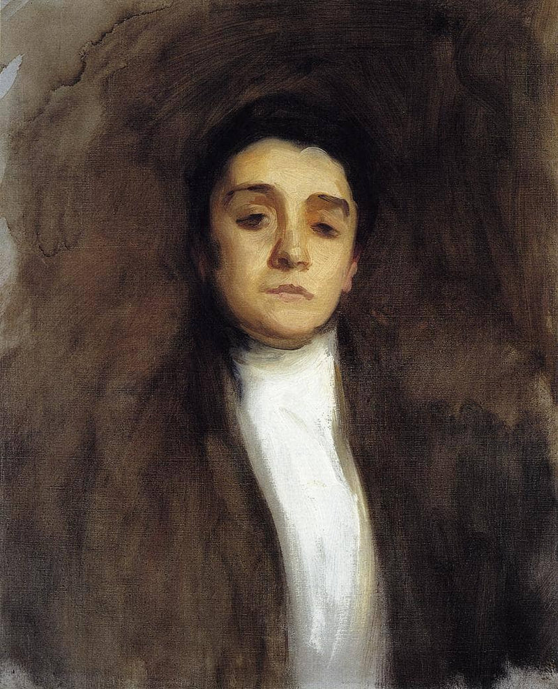 Eleanora Duse by John Singer Sargent — Oil Painting Reproduction