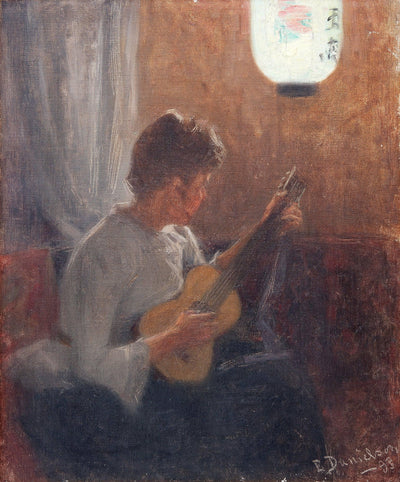 Musikstund in entryway