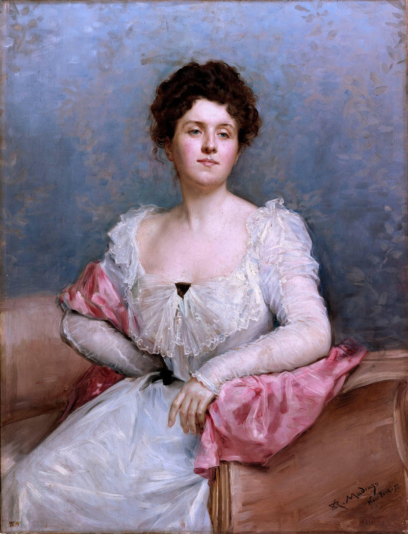 Elsie Woodbury Brown by Raimundo de Madrazo — Oil Painting Reproduction