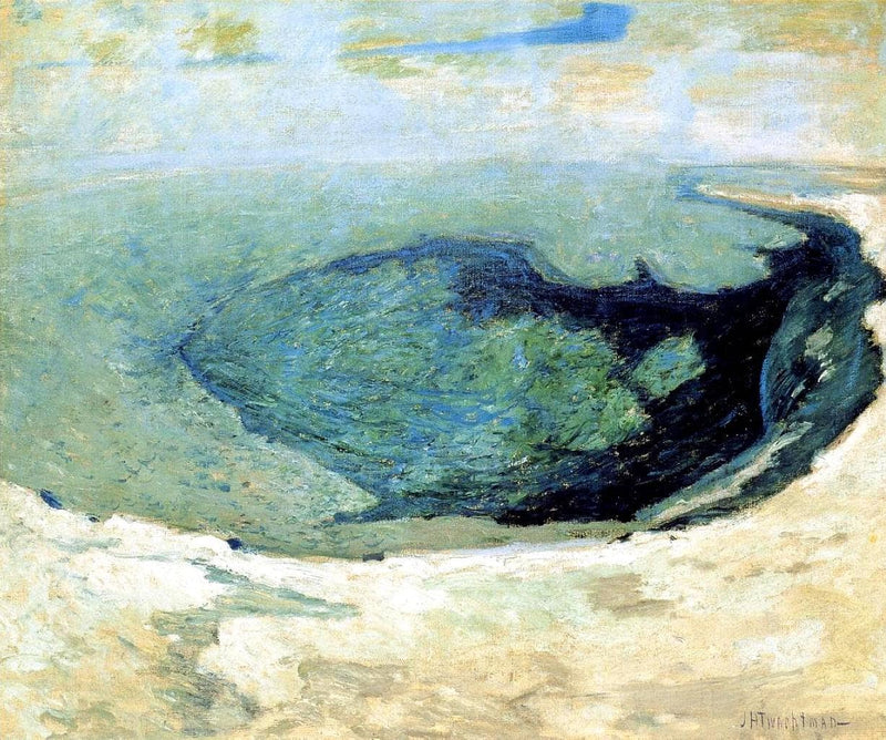 Emerald Pool 2 by John Henry Twachtman — Oil Painting Reproduction