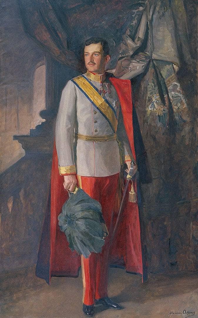 Emperor Charles I of Austria by John Quincy Adams — Oil Painting Reproduction