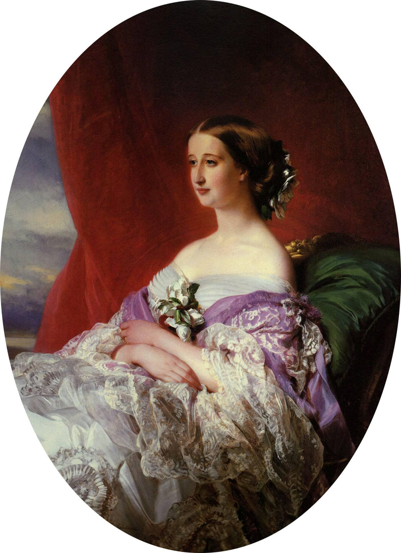 Empress Eugenie by Franz Xaver Winterhalter — Oil Painting Reproduction