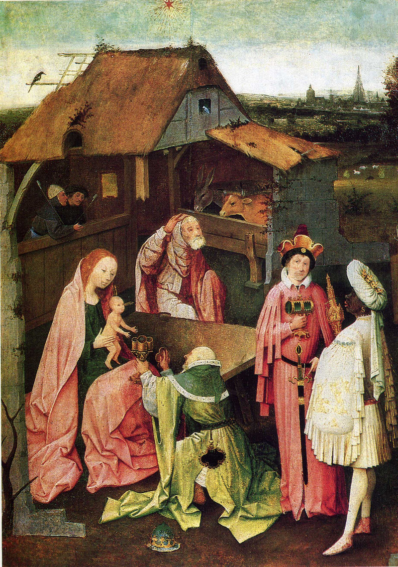Adoration of the Magi by Hieronymus Bosch — Oil Painting Reproduction