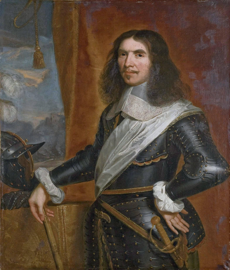 Equestrian Portrait of Henri De La Tour D'auvergne, Vicomte De Turenne by Adam van der Meulen — Oil Painting Reproduction