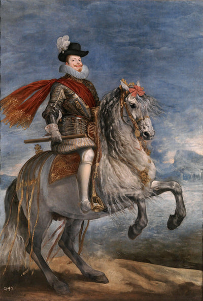 Equestrian Portrait of Philip III in bedroom
