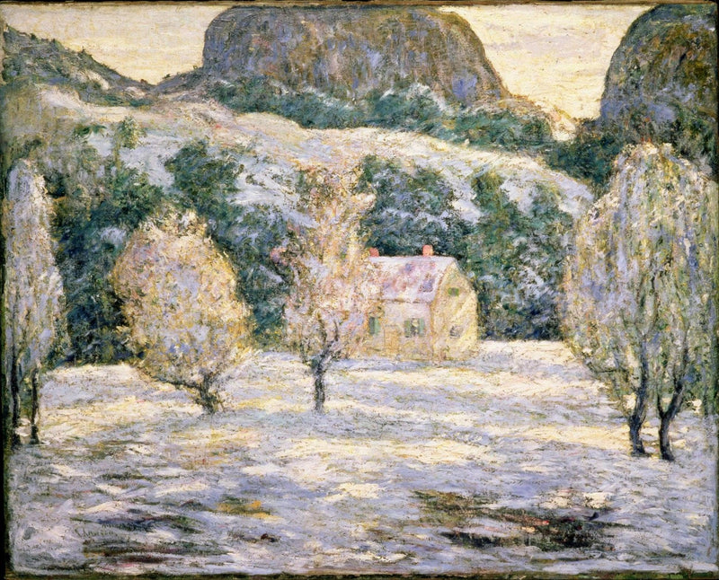 Winter by Ernest Lawson — Oil Painting Reproduction