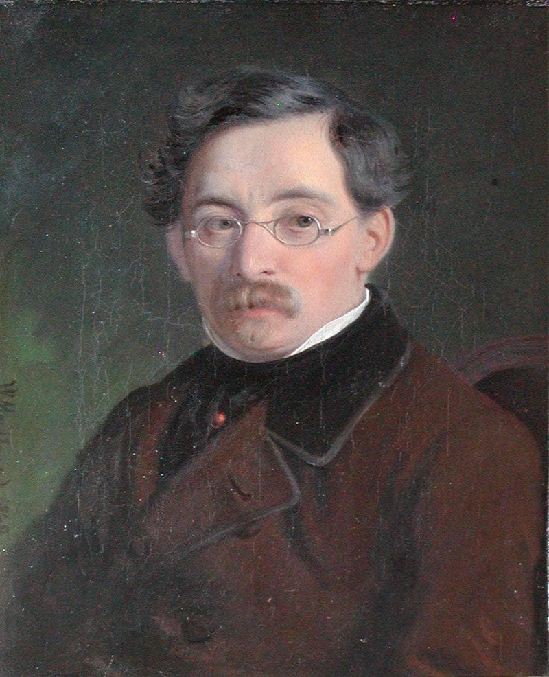 Ernst Meyer, Danish Painter by Wilhelm Marstrand — Oil Painting Reproduction
