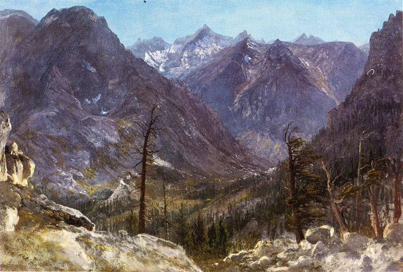 Estes Park, Colorado by Albert Bierstadt — Oil Painting Reproduction