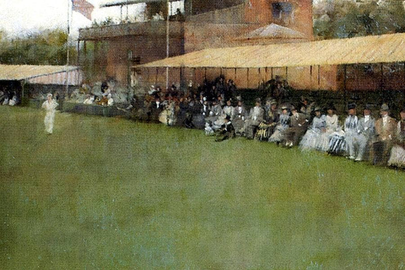 Eton Vs Harrow at lord's Cricket Ground by Albert Chevallier Tayler — Oil Painting Reproduction