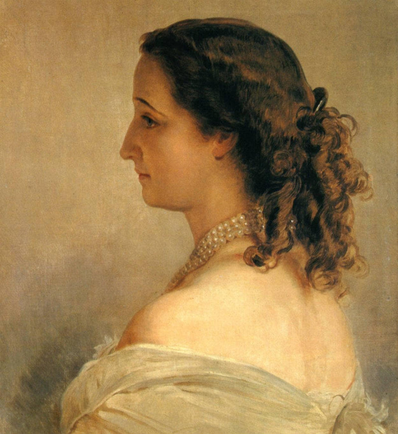 Eugenie, Empress of the French by Franz Xaver Winterhalter — Oil Painting Reproduction