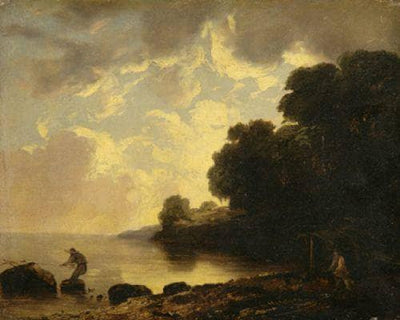 Evening in entryway