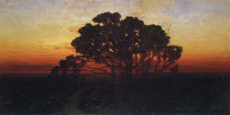 Evening by Arkhyp Kuindzhi, Oil Painting Reproduction