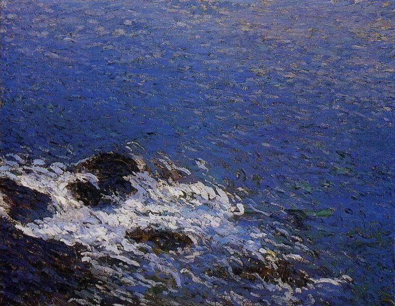 Evening at Collioure by Henri Martin — Oil Painting Reproduction