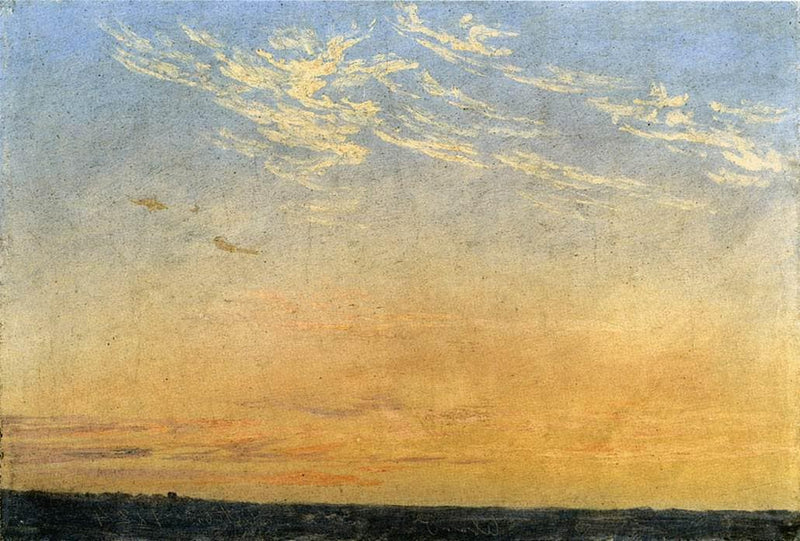 Evening by Caspar David Friedrich — Oil Painting Reproduction