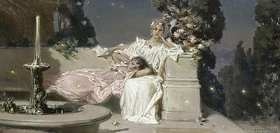Evening in study