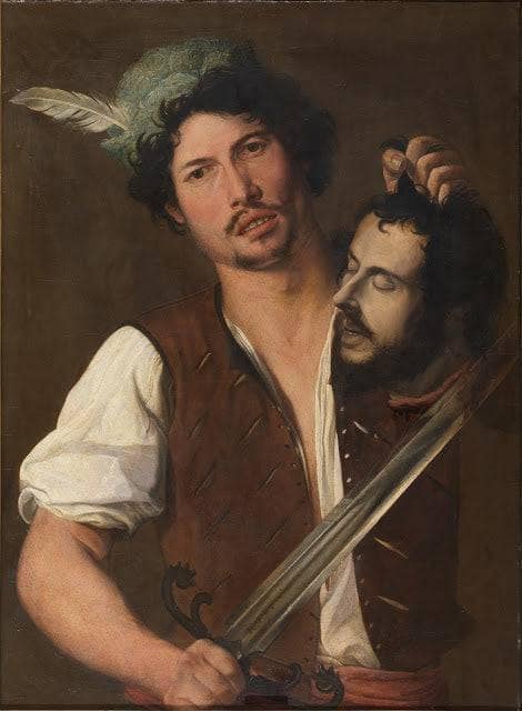 Executioner with the Head of John the Baptist by Orazio Gentileschi — Oil Painting Reproduction