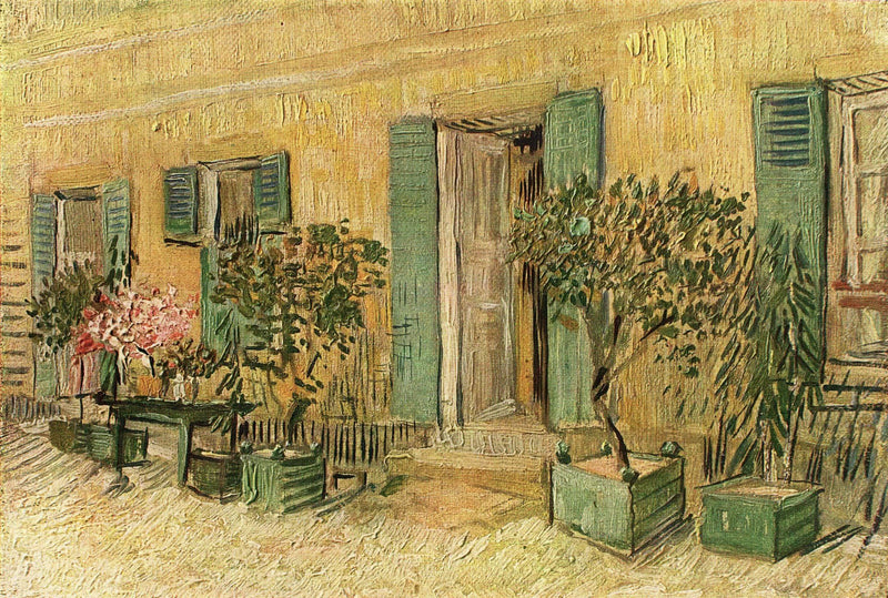 Exterior of a Restaurant at Asnieres by Vincent van Gogh — Oil Painting Reproduction