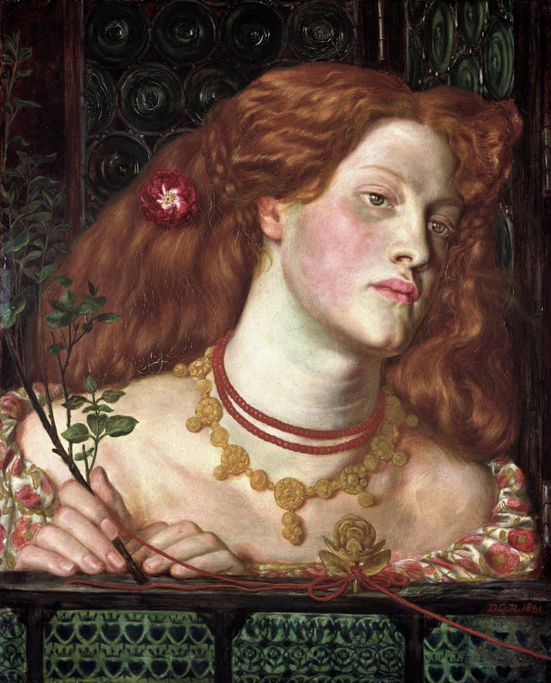 Fair Rosamund by Dante Gabriel Rossetti — Oil Painting Reproduction