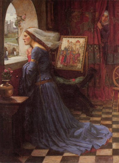 Fair Rosamund (study) in hallway