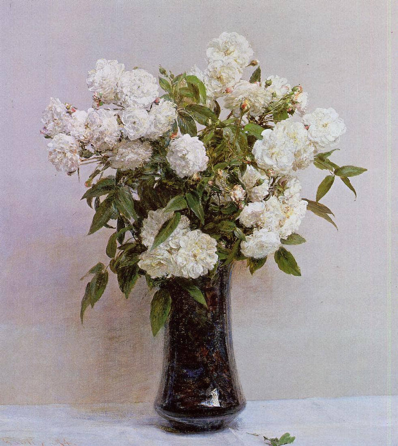 Fairy Roses by Henri Fantin-Latour — Oil Painting Reproduction