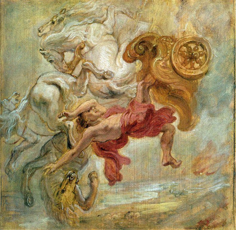 Fall of Phaeton by Peter Paul Rubens — Oil Painting Reproduction