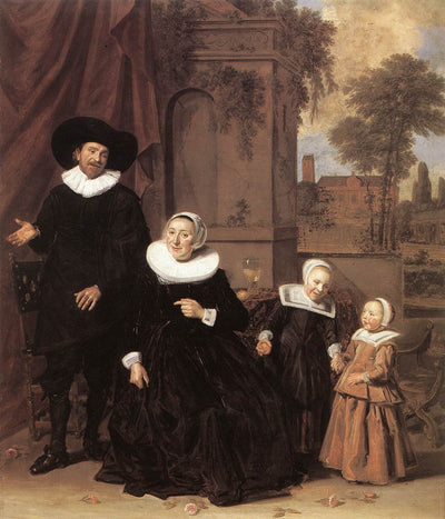 Family Portrait in dining room