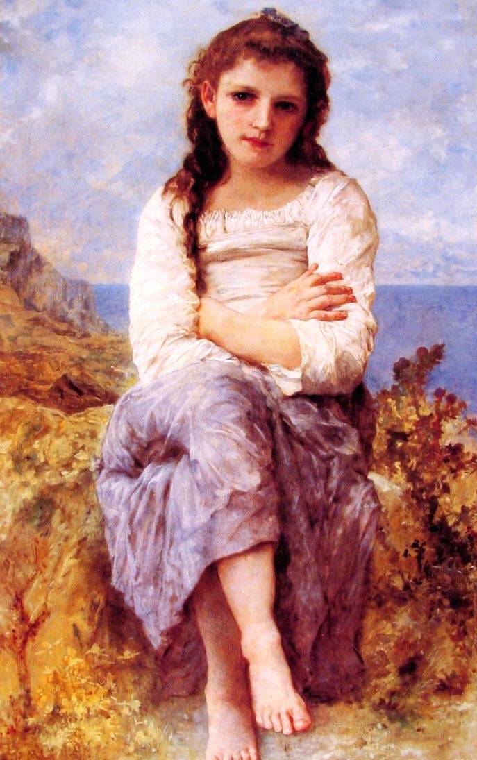 Far Niente by William-Adolphe Bouguereau — Oil Painting Reproduction