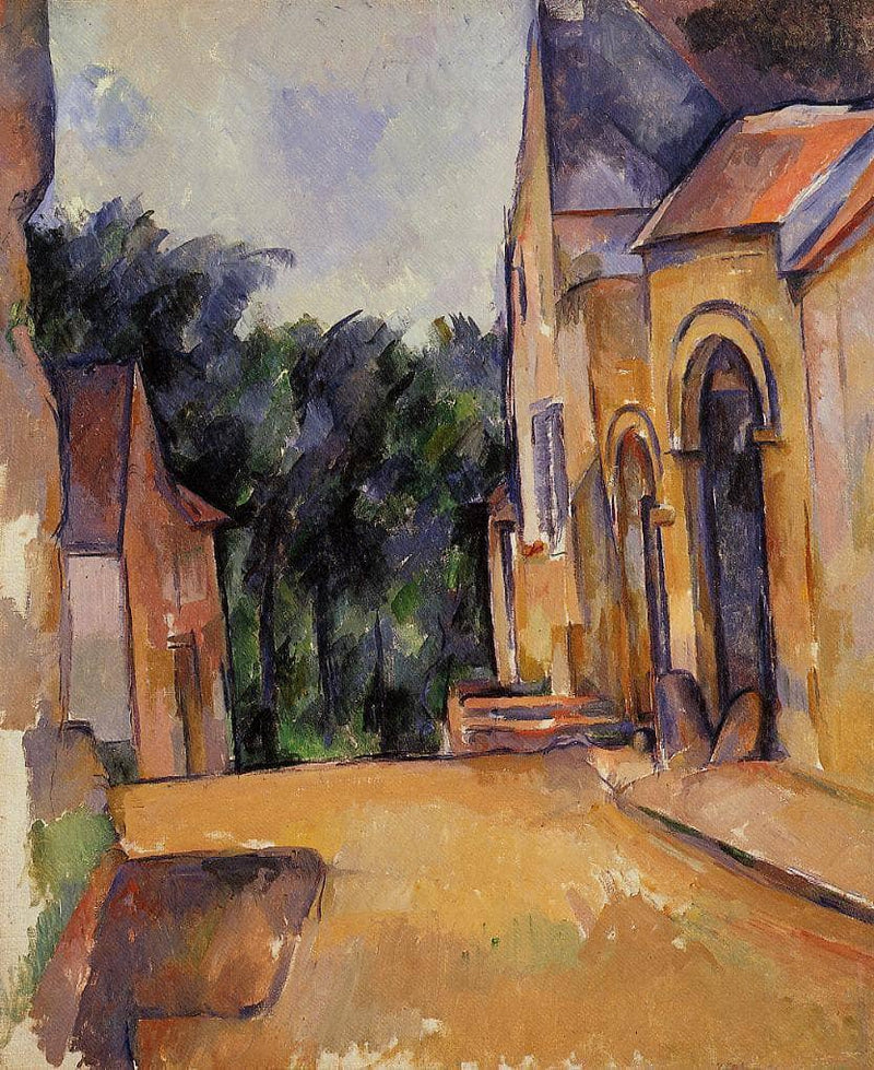 Farm at Montgeroult by Paul Cezanne — Oil Painting Reproduction