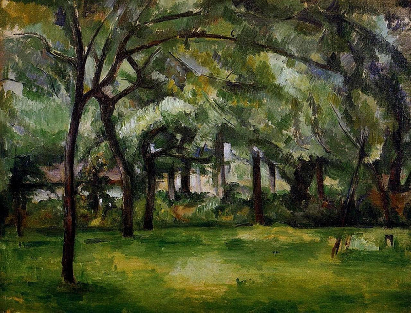 Farm in Normandy. Summer by Paul Cezanne — Oil Painting Reproduction