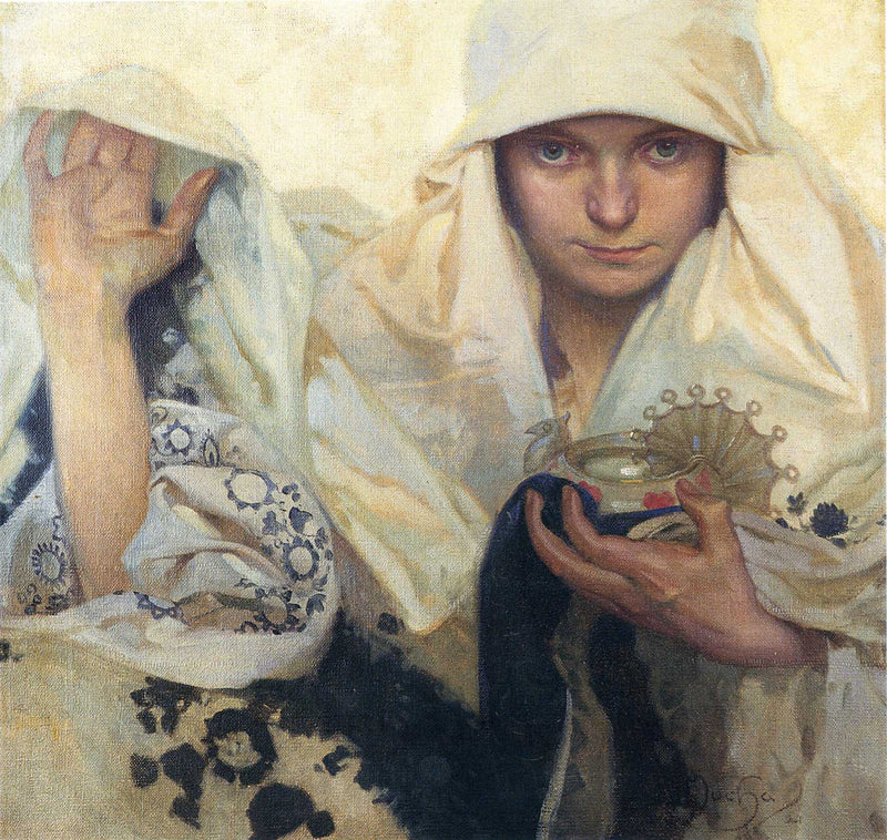 Fate by Alphonse Mucha — Oil Painting Reproduction