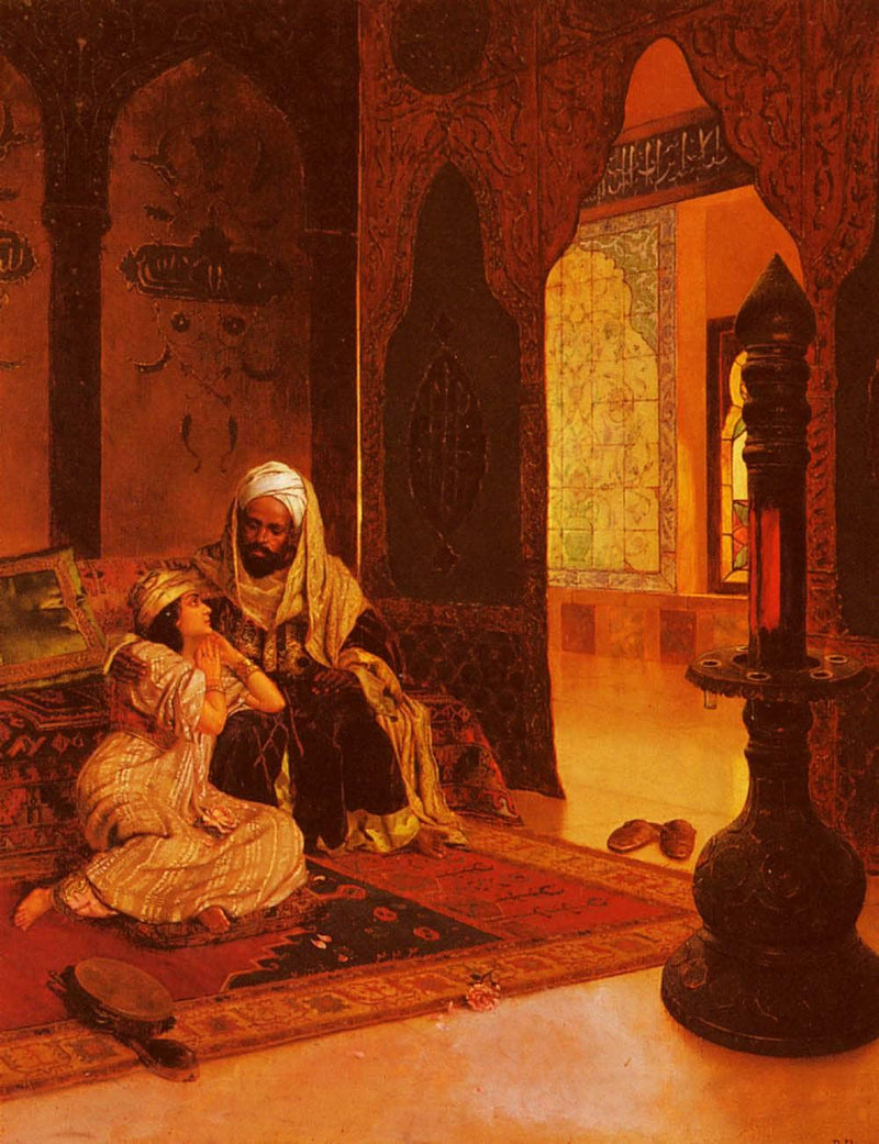 Favorite of the Farm by Rudolf Ernst — Oil Painting Reproduction