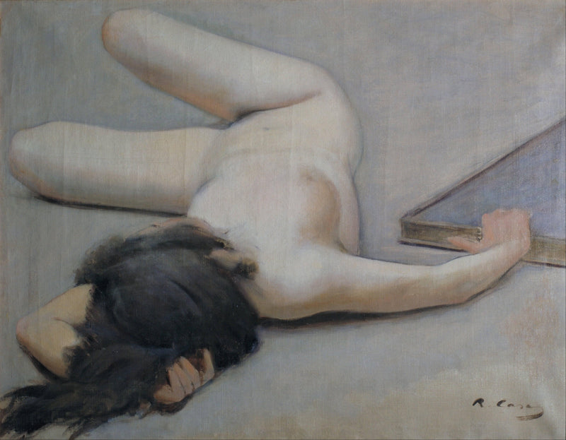 Female Nude by Ramon Casas — Oil Painting Reproduction