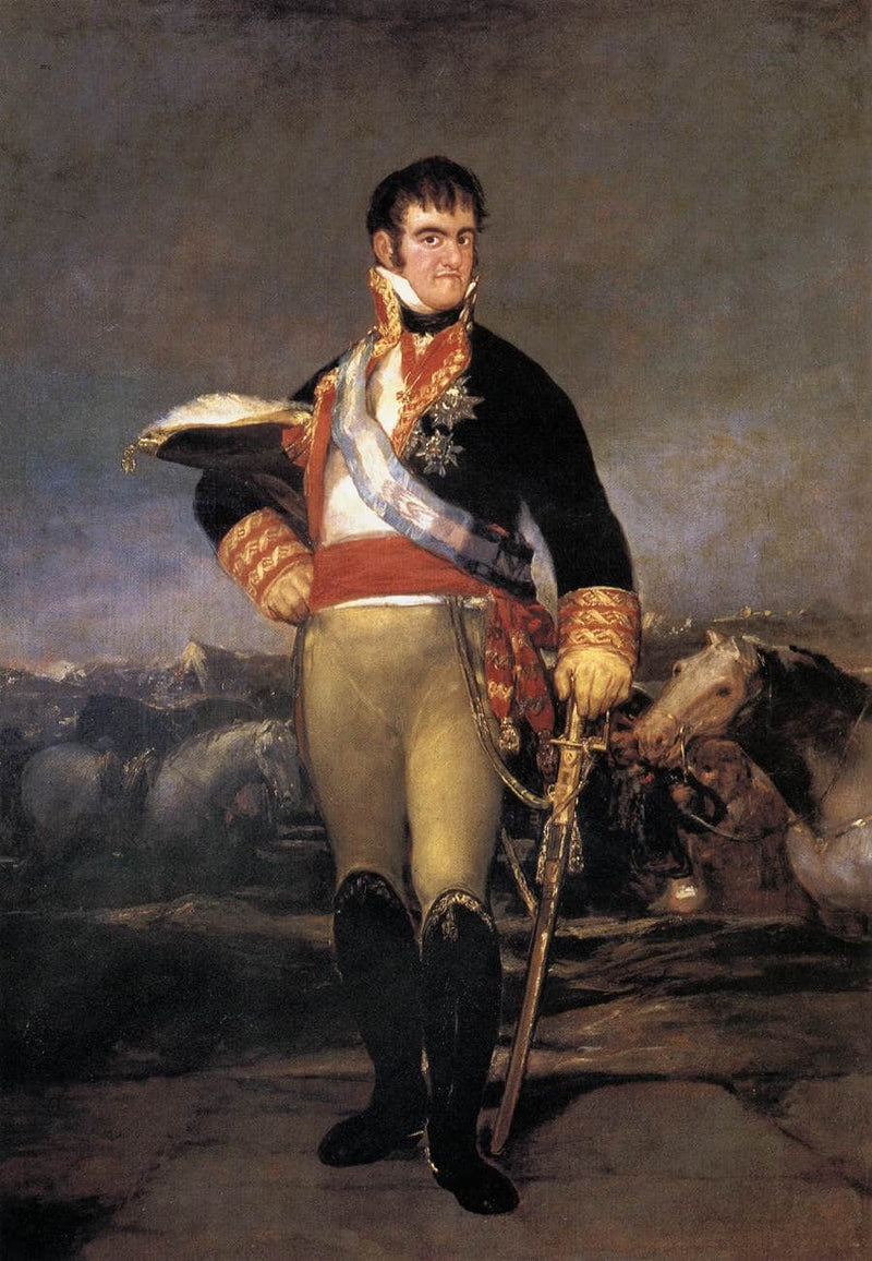 Ferdinand VII by Francisco Goya — Oil Painting Reproduction
