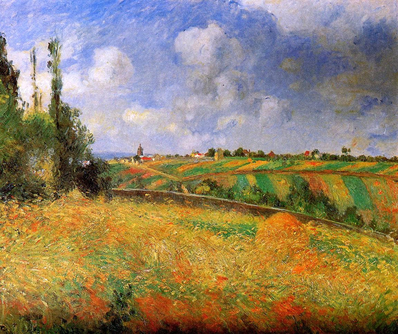 Fields by Camille Pissarro — Oil Painting Reproduction