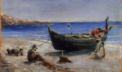 Fishing Boat in hallway