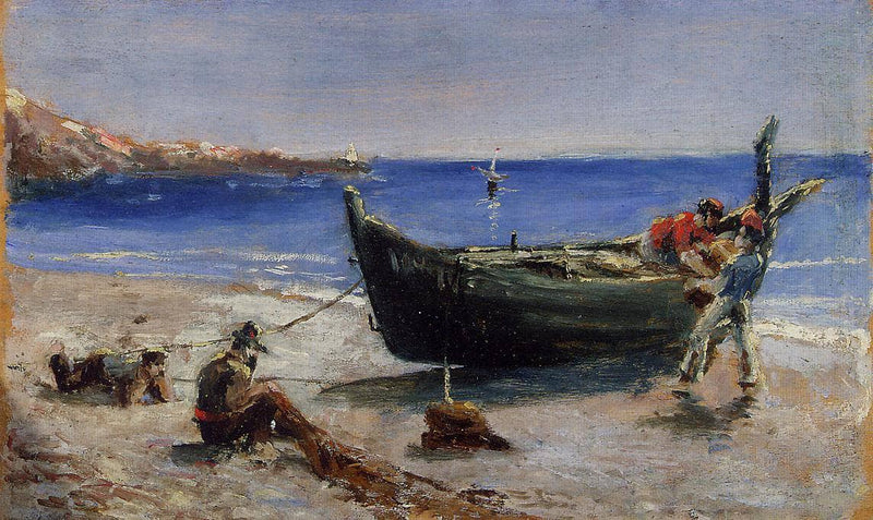 Fishing Boat by Henri de Toulouse-Lautrec — Oil Painting Reproduction