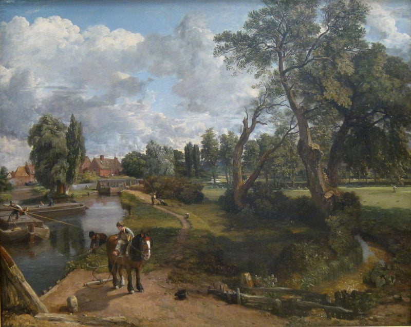 Flatford Mill by John Constable — Oil Painting Reproduction