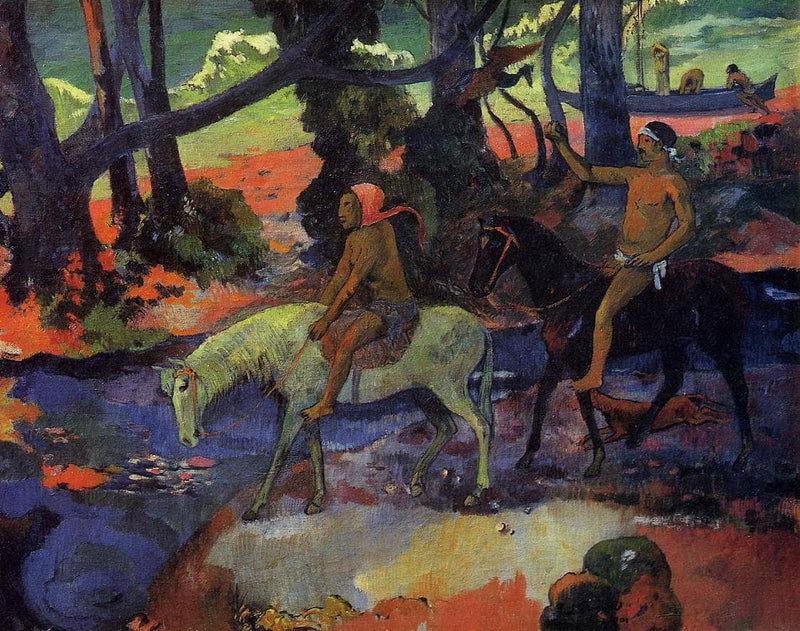 Flight by Paul Gauguin — Oil Painting Reproduction