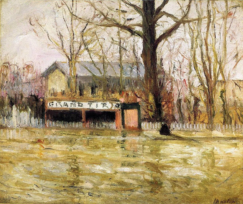 Flood (Joinville-le-Pont) by Maxime Maufra — Oil Painting Reproduction