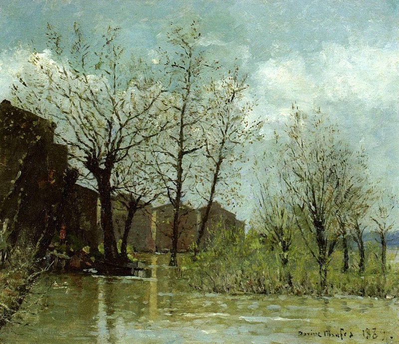 Flood by Maxime Maufra — Oil Painting Reproduction